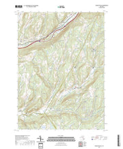 US Topo 7.5-minute map for Charlotteville NY