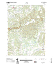 US Topo 7.5-minute map for Collins Center NY