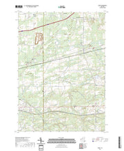 US Topo 7.5-minute map for Corfu NY