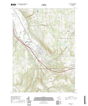 US Topo 7.5-minute map for Dansville NY