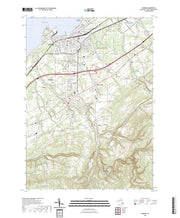 US Topo 7.5-minute map for Dunkirk NY