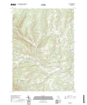 US Topo 7.5-minute map for Durham NY