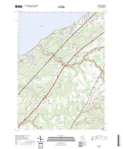 US Topo 7.5-minute map for Eden NY