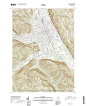 US Topo 7.5-minute map for Elmira NYPA