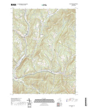 US Topo 7.5-minute map for Fleischmanns NY