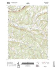 US Topo 7.5-minute map for Franklin NY