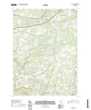 US Topo 7.5-minute map for Gallupville NY