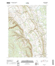 US Topo 7.5-minute map for Glenfield NY