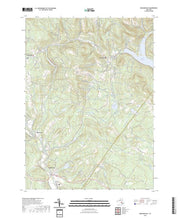 US Topo 7.5-minute map for Grahamsville NY