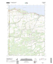 US Topo 7.5-minute map for Hamlin NY