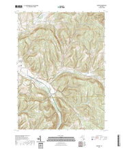 US Topo 7.5-minute map for Harford NY