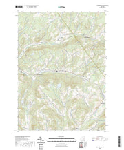 US Topo 7.5-minute map for Harpersfield NY