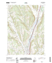 US Topo 7.5-minute map for Homer NY