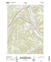 US Topo 7.5-minute map for Hornell NY