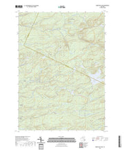 US Topo 7.5-minute map for Jerseyfield Lake NY