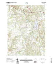 US Topo 7.5-minute map for Kinderhook NY