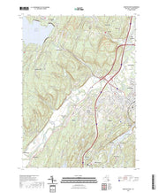 US Topo 7.5-minute map for Kingston West NY