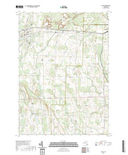 US Topo 7.5-minute map for Le Roy NY