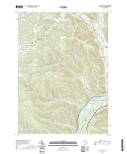 US Topo 7.5-minute map for Little Valley NY