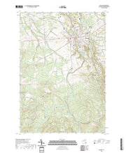 US Topo 7.5-minute map for Malone NY