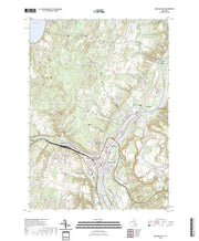 US Topo 7.5-minute map for Mechanicville NY