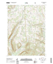 US Topo 7.5-minute map for Mecklenburg NY