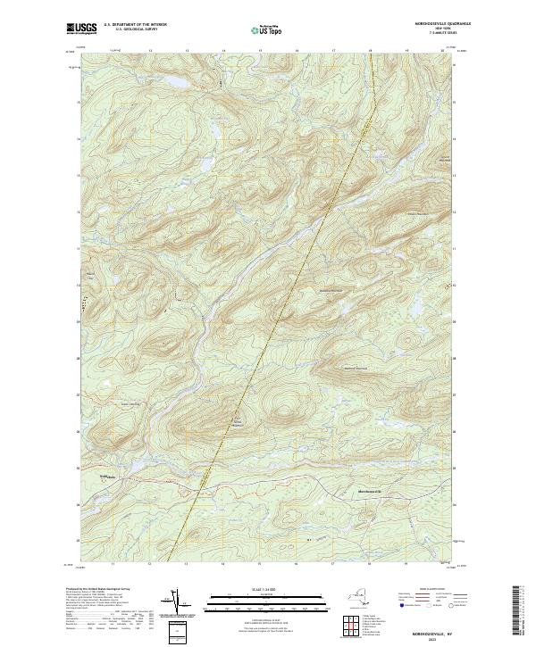 US Topo 7.5-minute map for Morehouseville NY