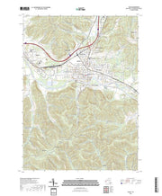 US Topo 7.5-minute map for Olean NY