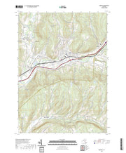 US Topo 7.5-minute map for Oneonta NY