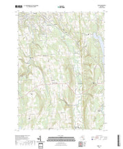 US Topo 7.5-minute map for Oran NY