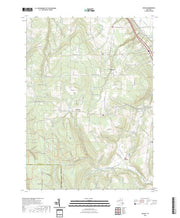 US Topo 7.5-minute map for Ossian NY