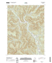 US Topo 7.5-minute map for Phoenicia NY