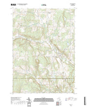 US Topo 7.5-minute map for Pike NY