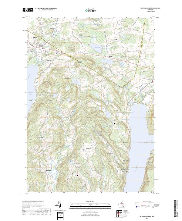 US Topo 7.5-minute map for Richfield Springs NY