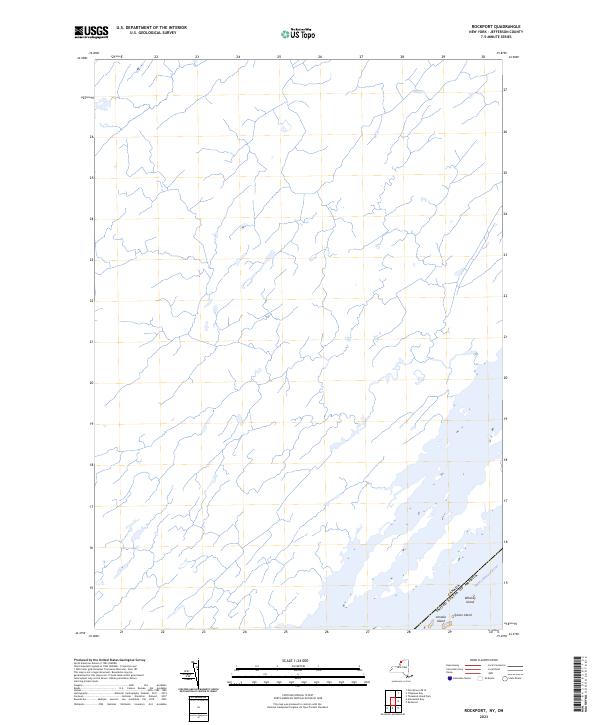 US Topo 7.5-minute map for Rockport NYON