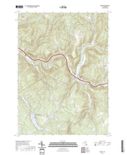 US Topo 7.5-minute map for Roscoe NY