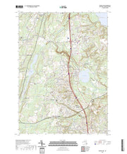 US Topo 7.5-minute map for Round Lake NY