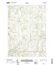 US Topo 7.5-minute map for Rushville NY