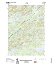 US Topo 7.5-minute map for Sabattis NY