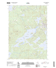 US Topo 7.5-minute map for Saranac Lake NY