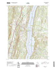 US Topo 7.5-minute map for Saugerties NY