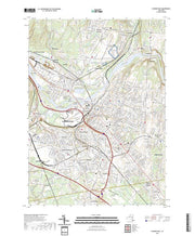 US Topo 7.5-minute map for Schenectady NY