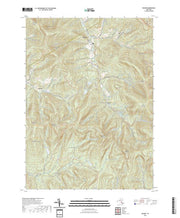 US Topo 7.5-minute map for Seager NY