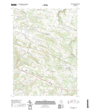 US Topo 7.5-minute map for Sharon Springs NY