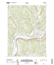 US Topo 7.5-minute map for Sidney NY