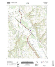 US Topo 7.5-minute map for Sonyea NY