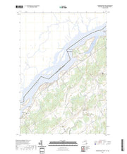 US Topo 7.5-minute map for Sparrowhawk Point NYON