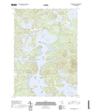 US Topo 7.5-minute map for Upper Saranac Lake NY