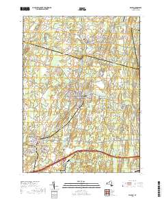 USGS US Topo 7.5-minute map for Walden NY 2019