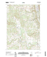 US Topo 7.5-minute map for Warsaw NY